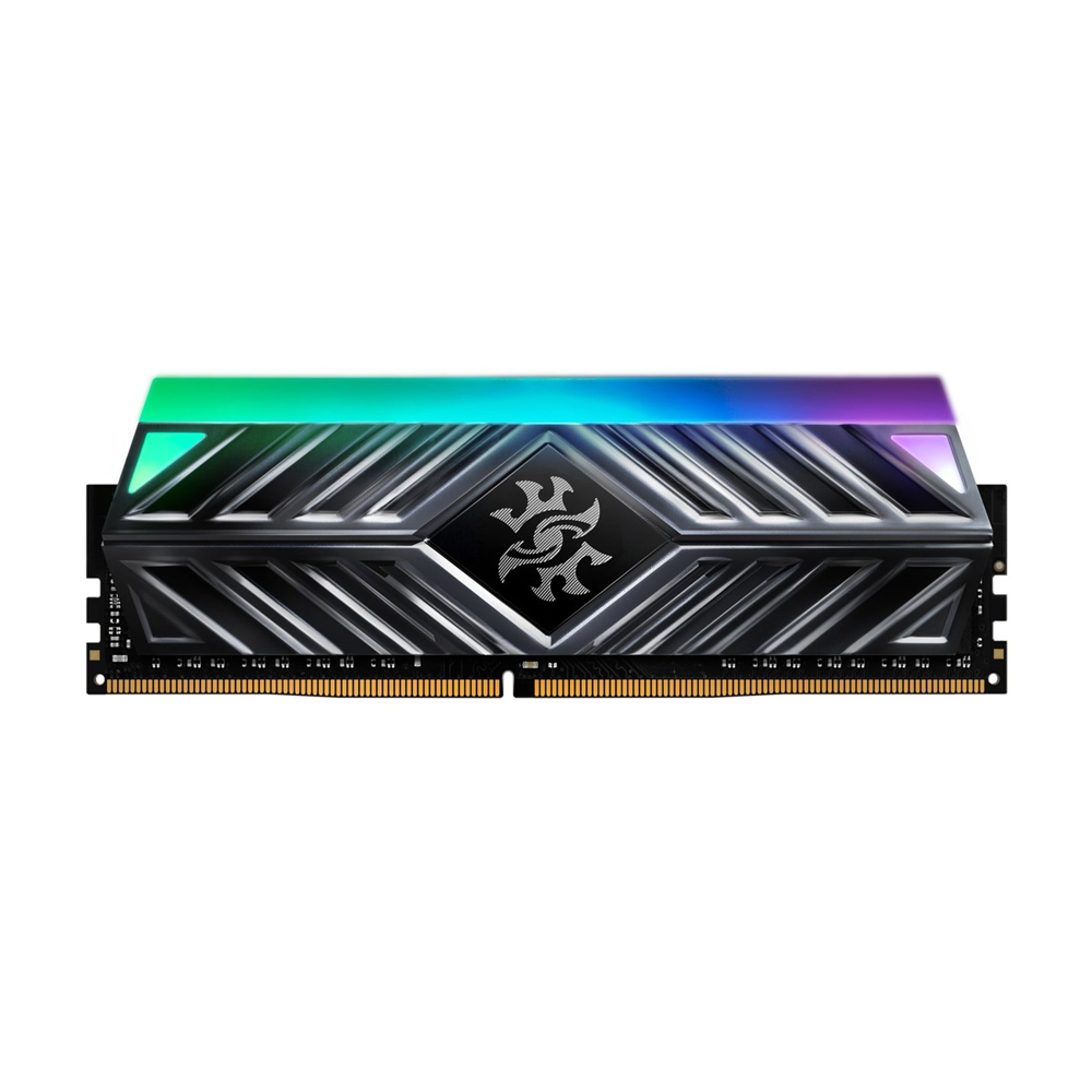 XPG 32GB (2X 16GB) DDR4 3600MHZ CL18 RGB DUAL KIT PC RAM / SPECTRIX D41 AX4U360016G18I-DT41