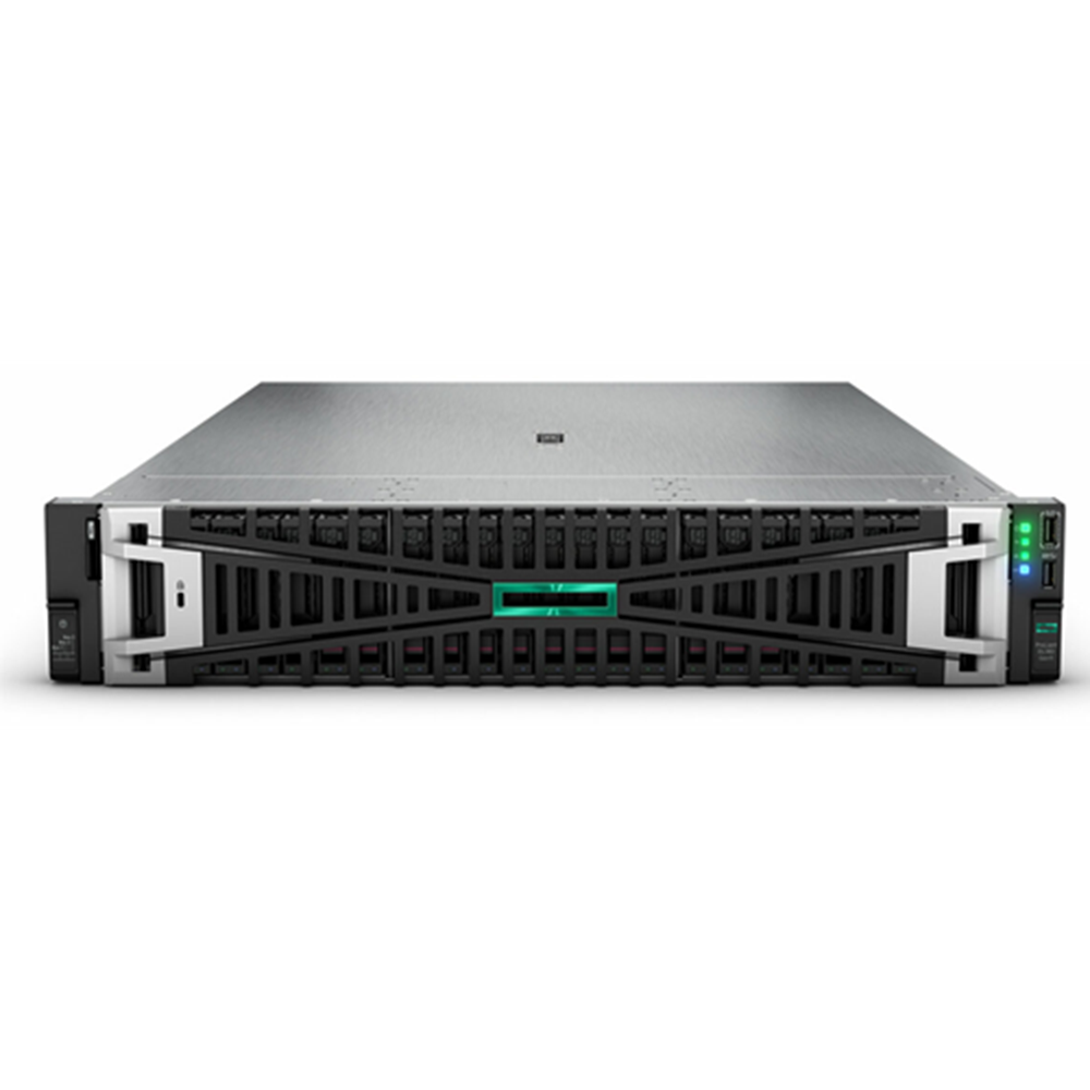 HPE SILVER 4510 DL380 GEN11 P71674-425 128GB DDR5 RDIMM-8X960GB SSD-2x1000w 2U Rack Sunucu MR408i-o 8SFF Srv