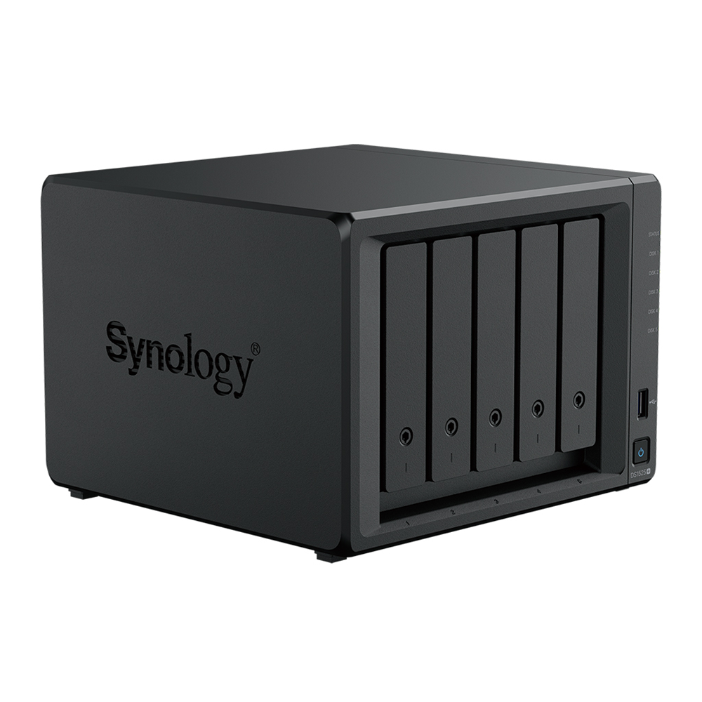 SYNOLOGY 5diskli Ryzen V1500B 24GB RAM-2.5Gbe Nas Server DS1525 PLUS (9845)