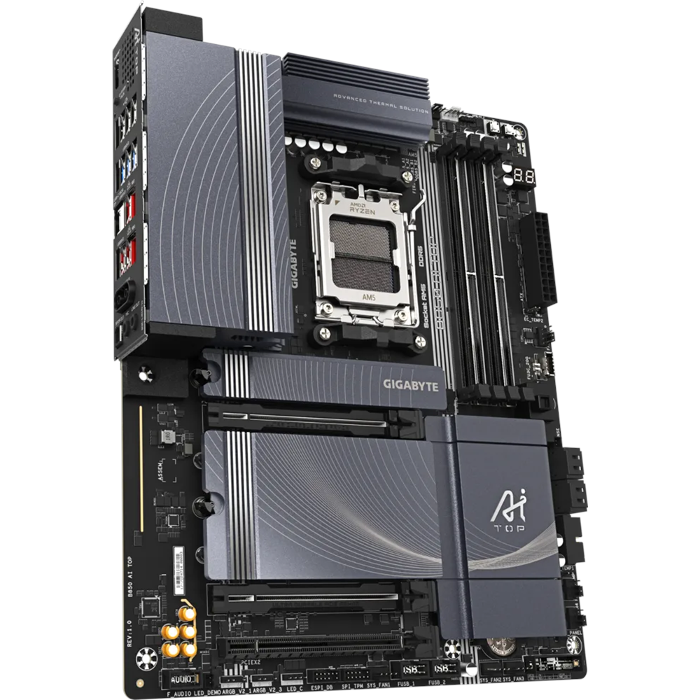 GIGABYTE B850 AI TOP WIFI7 DDR5 HDMI-DP TYPEC PCIE 5.0 AM5 ATX