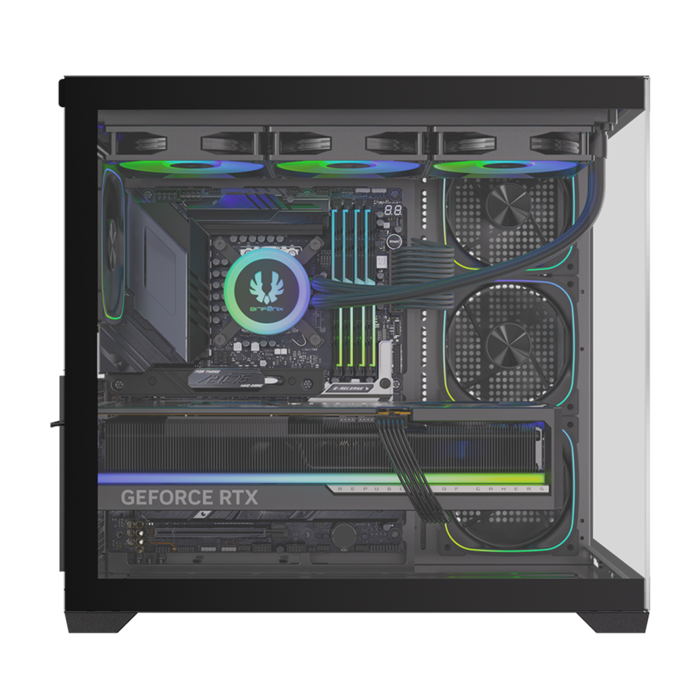 BITFENIX 750W 80+ BRONZE BEST BFC-BEST75KKGKK-4A 4-ARGB Fanlı Gaming Mid-Tower PC Kasası