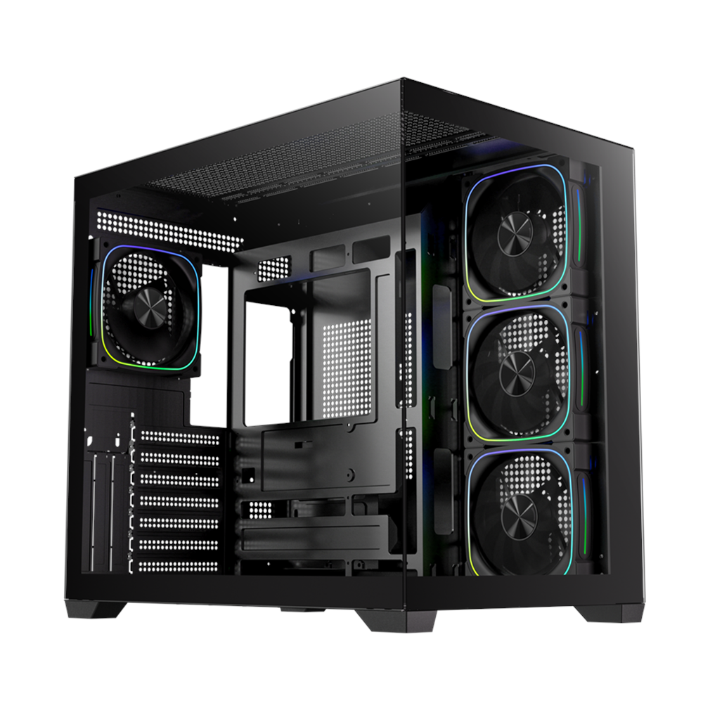 BITFENIX 850W 80+ BRONZE FC-ZAA85KKGKK-4A 4-ARGB Fanlı Gaming Mid-Tower PC Kasası