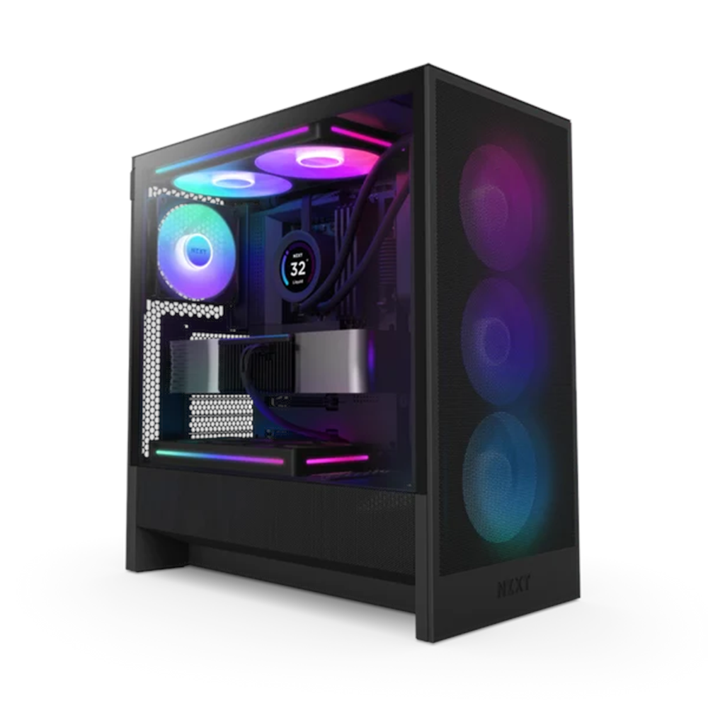 NZXT H5 FLOW 2024 CC-H52FB-R1 ARGB Gaming Mid-Tower PC Kasası