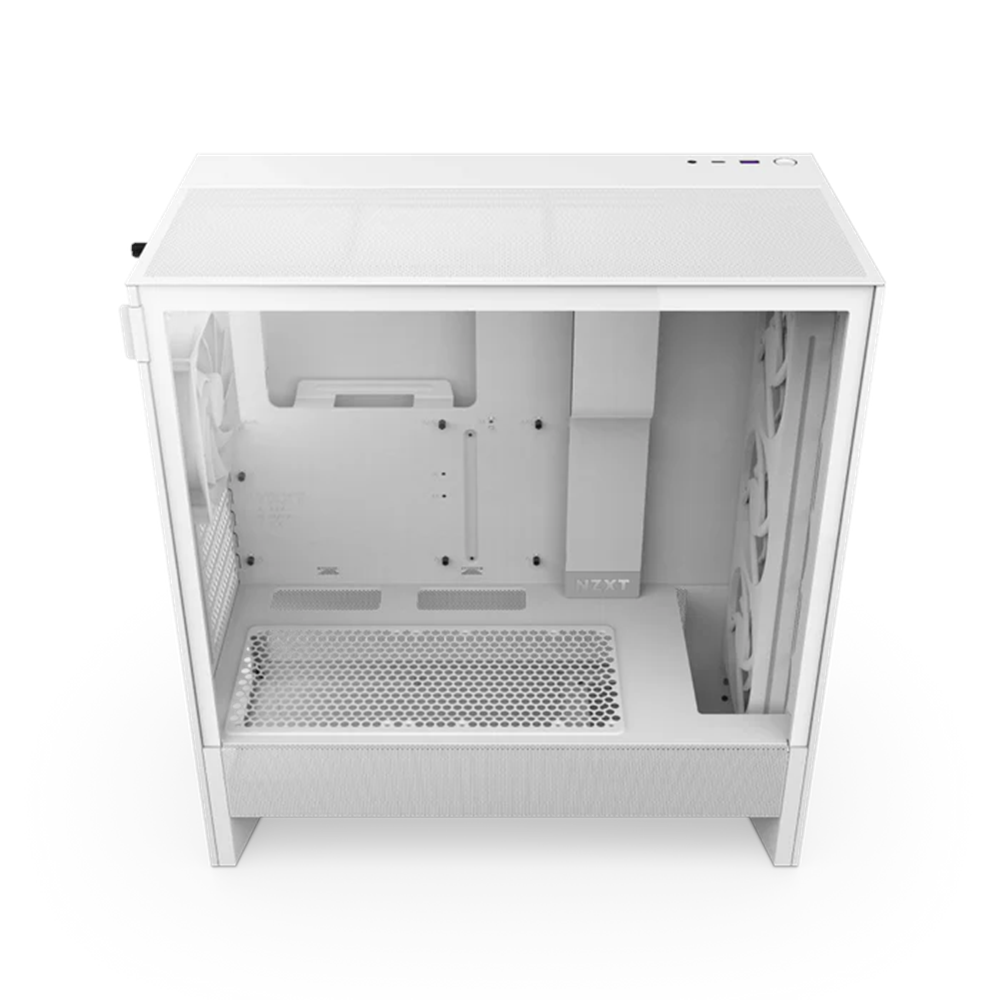 NZXT H5 FLOW 2024 RGB CC-H52FW-R1 Gaming Mid-Tower PC Kasası Beyaz