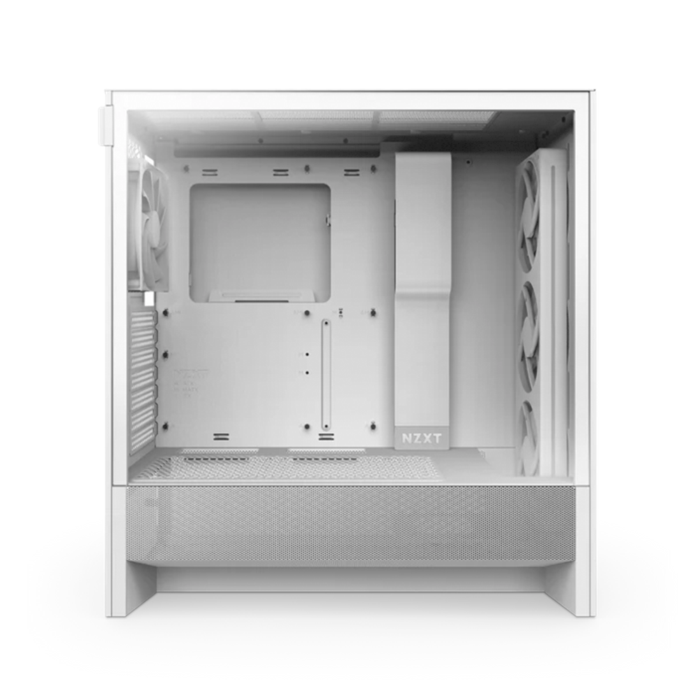 NZXT H5 FLOW 2024 RGB CC-H52FW-R1 Gaming Mid-Tower PC Kasası Beyaz