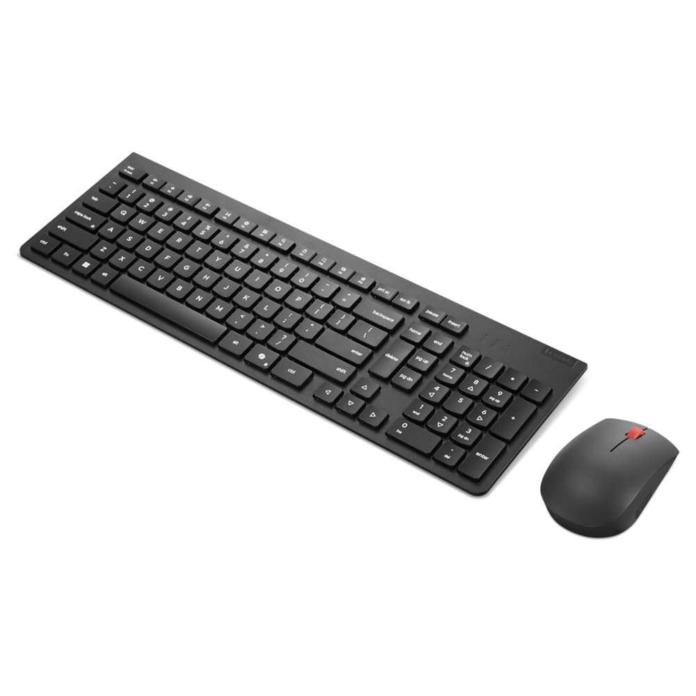 LENOVO Q TR Essential 4X31R64489 Kablosuz Klavye Mouse Set Siyah