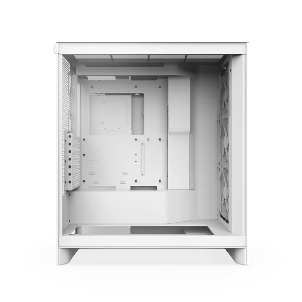 NZXT H7 FLOW 2024 CM-H72FW-R1 RGB Gaming EATX PC Kasası Beyaz