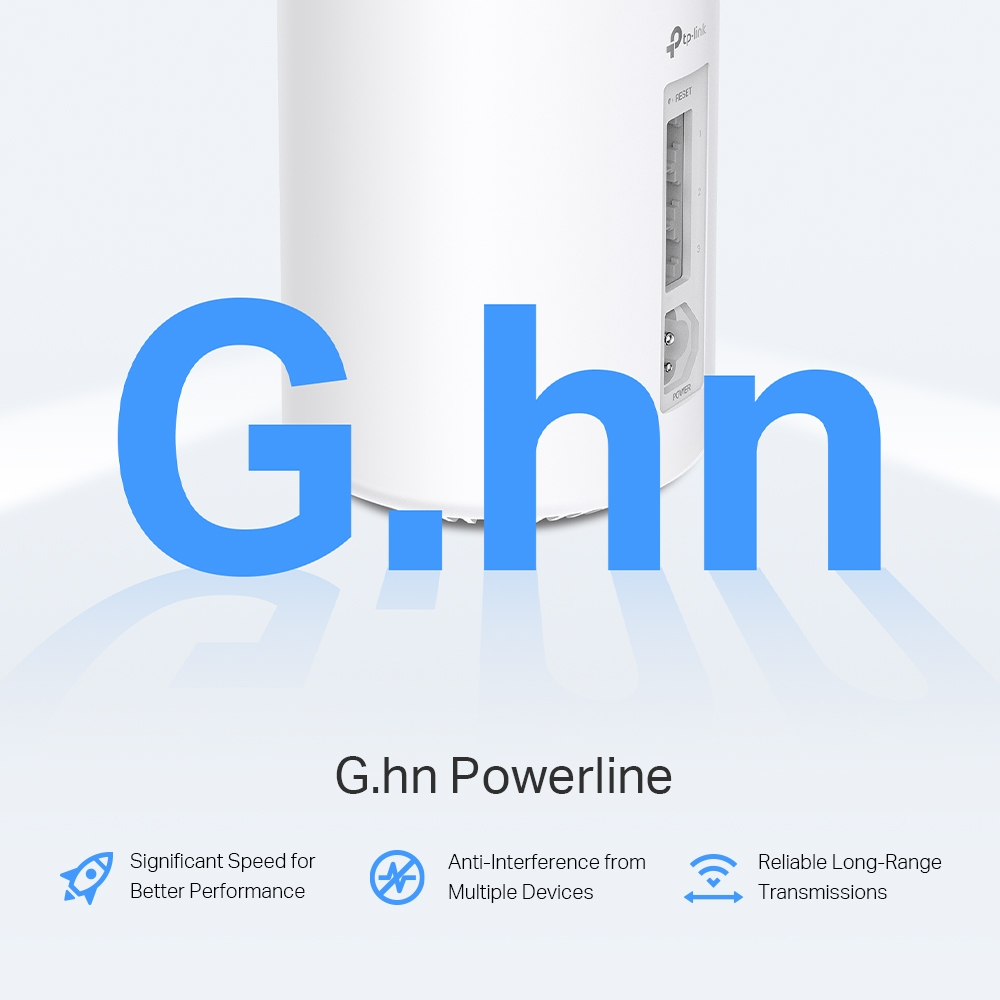 TP-LINK DECO PX50-3P+G1500 WIFI6 AX3000 Powerline Çift Bant Mesh Router 3'lü paket
