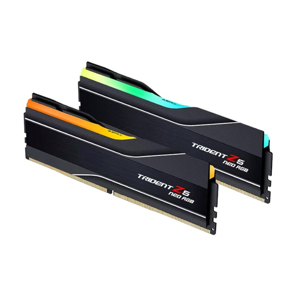 GSKILL 32GB (2X 16GB) DDR5 6000MHZ CL36 RGB DUAL KIT PC RAM / TRIDENT Z5 NEO F5-6000J3636F16GX2-TZ5NR