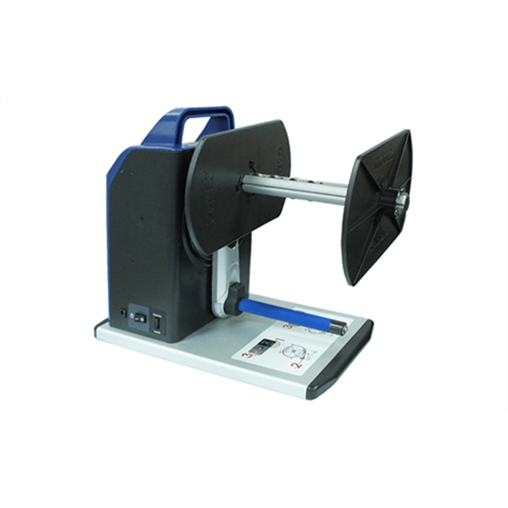 GODEX T-20 178mm 5kg İç/Dış Sarım Otomatik Harici Etiket Sarma Ünitesi