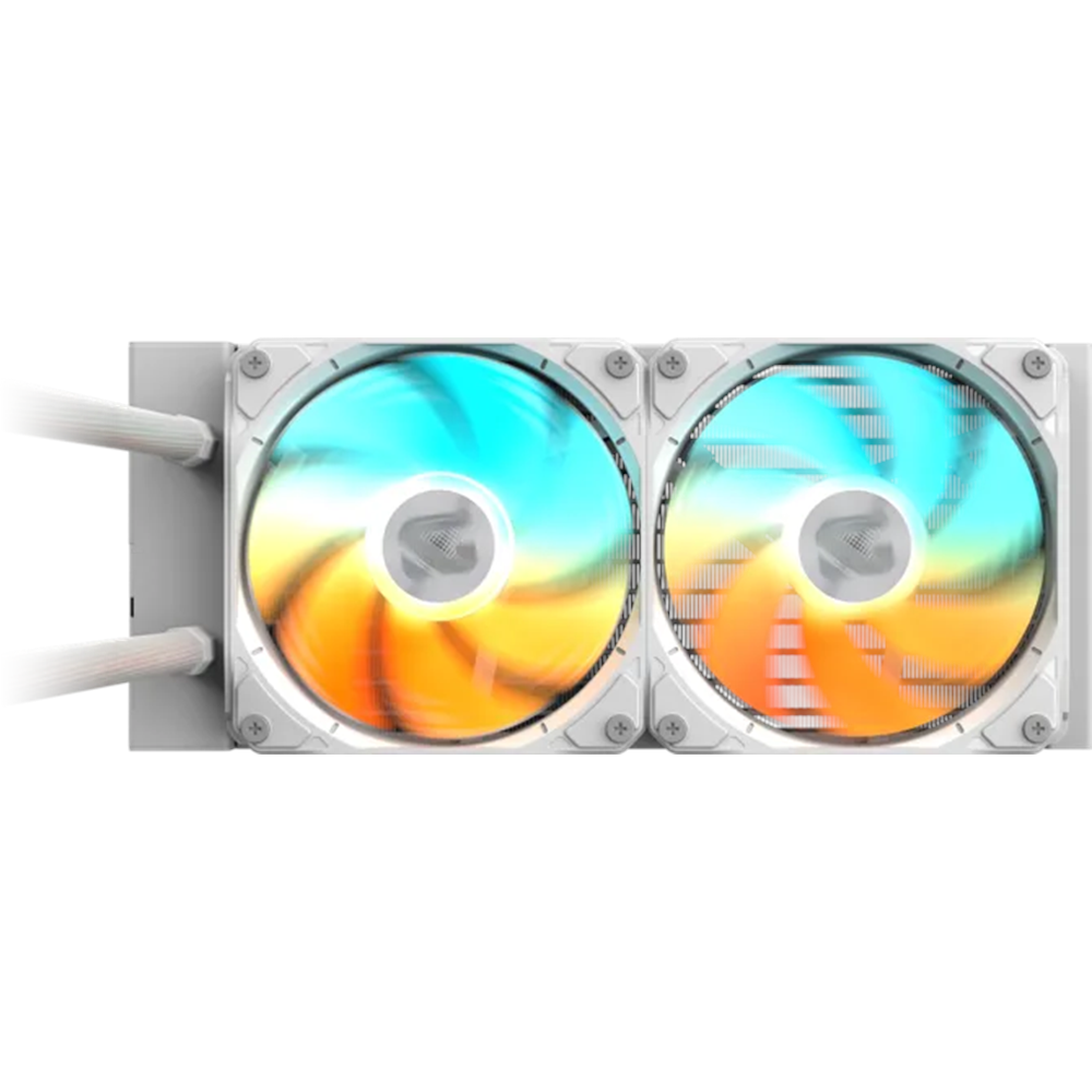 GIGABYTE 240MM GP-GIGABYTE GME 240 ICE ARGB AM5-1851p Sıvı Soğutmalı İşlemci Fanı Beyaz