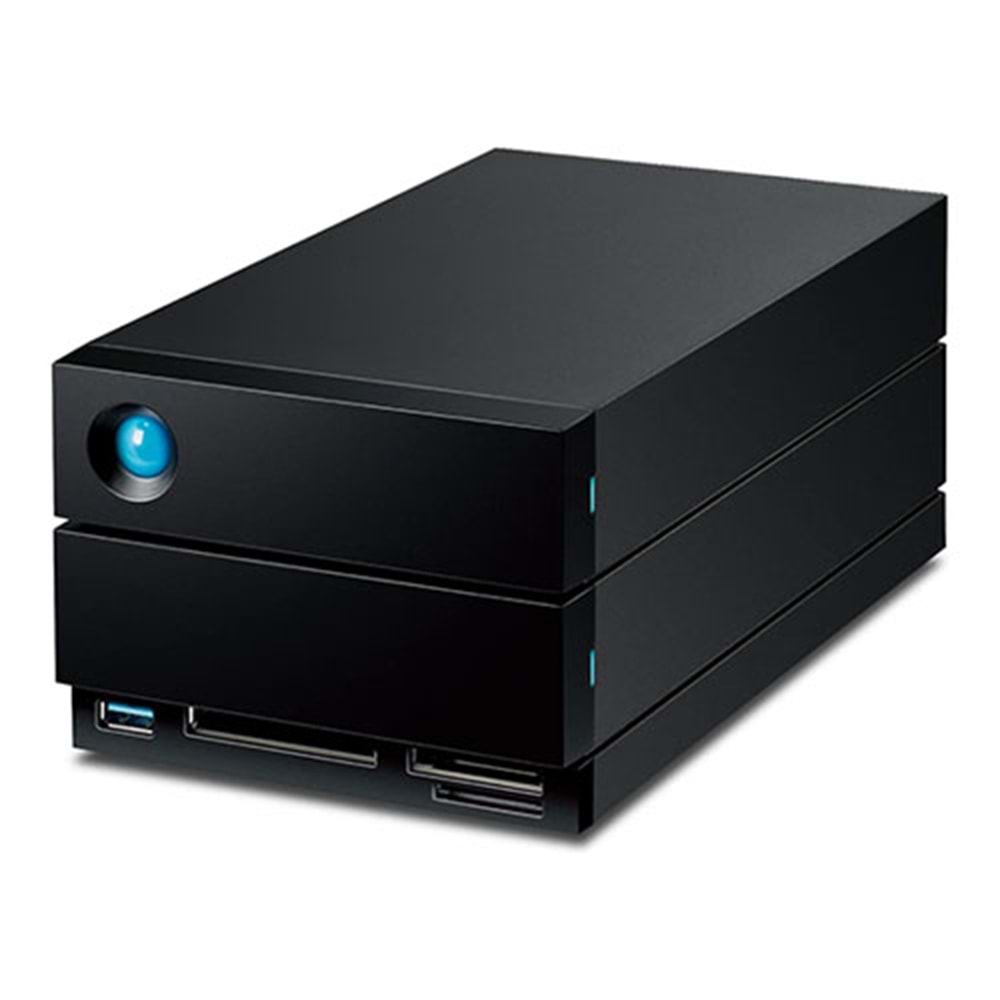 LACIE 48TB 2big Dock STLG48000400 2-Bay Thunderbolt 3 Profesyonel RAID Depolama ve Docking Sistemi