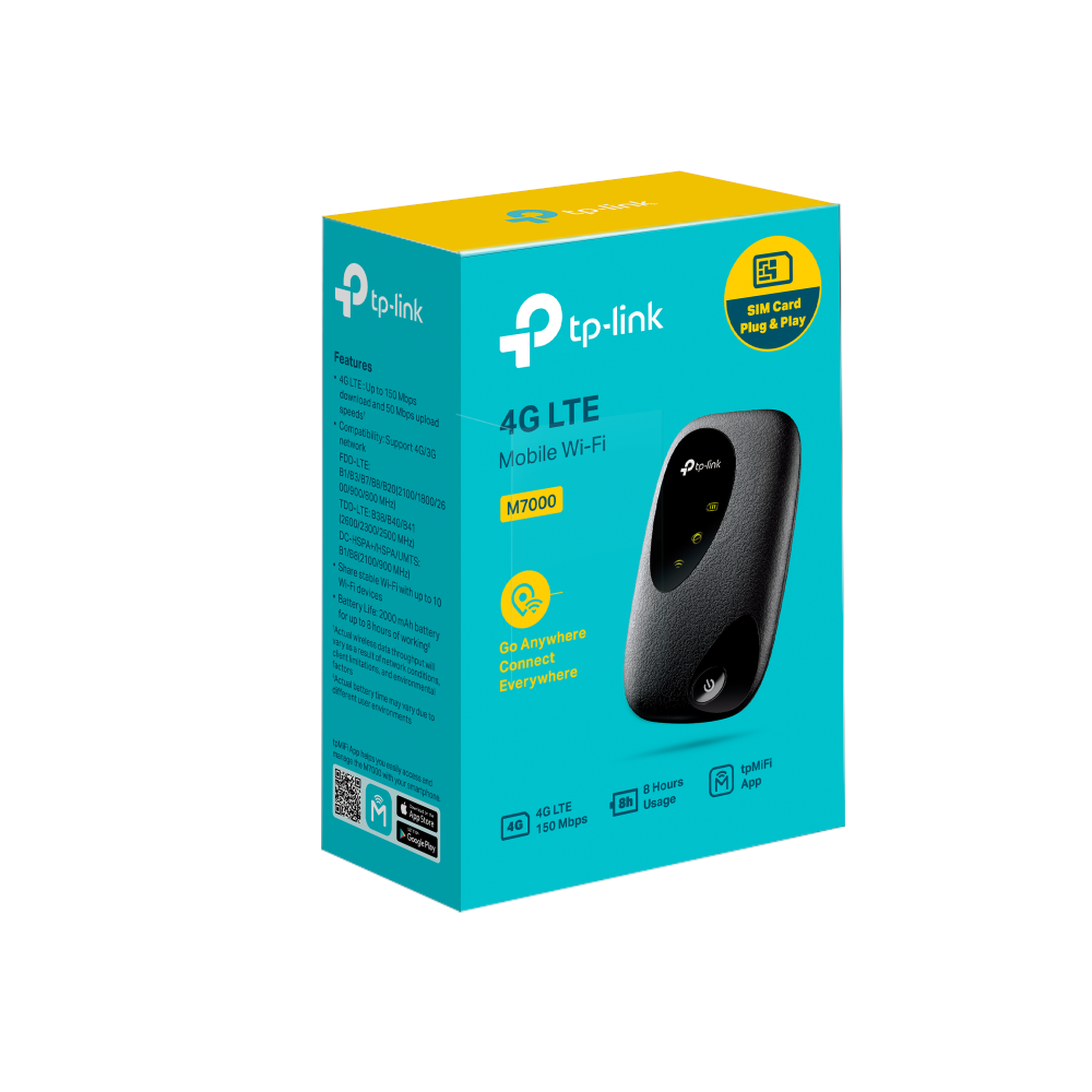 TP-LINK M7000 4G LTE N300 Mobil Router
