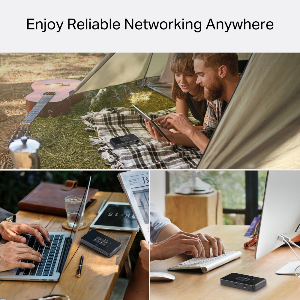 TP-LINK M8550 5G LTE WIFI6E AXE3600 Mobil Router