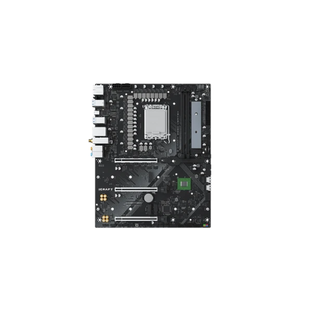 MAXUN iCRAFT Z890 VERTEX WIFI7 DDR5 HDMI-DP PCIE 5.0 1851p ATX