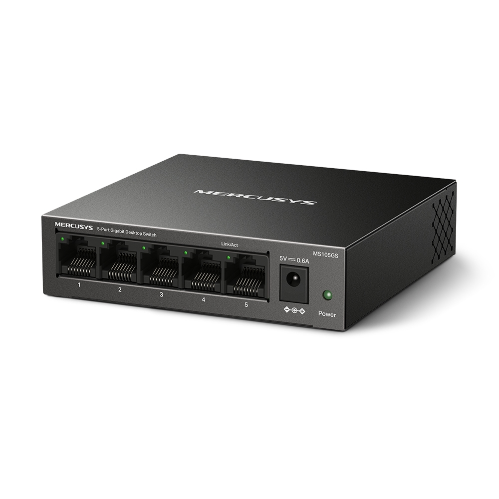 MERCUSY 5port Gigabit Yönetilemez Switch MS105GS