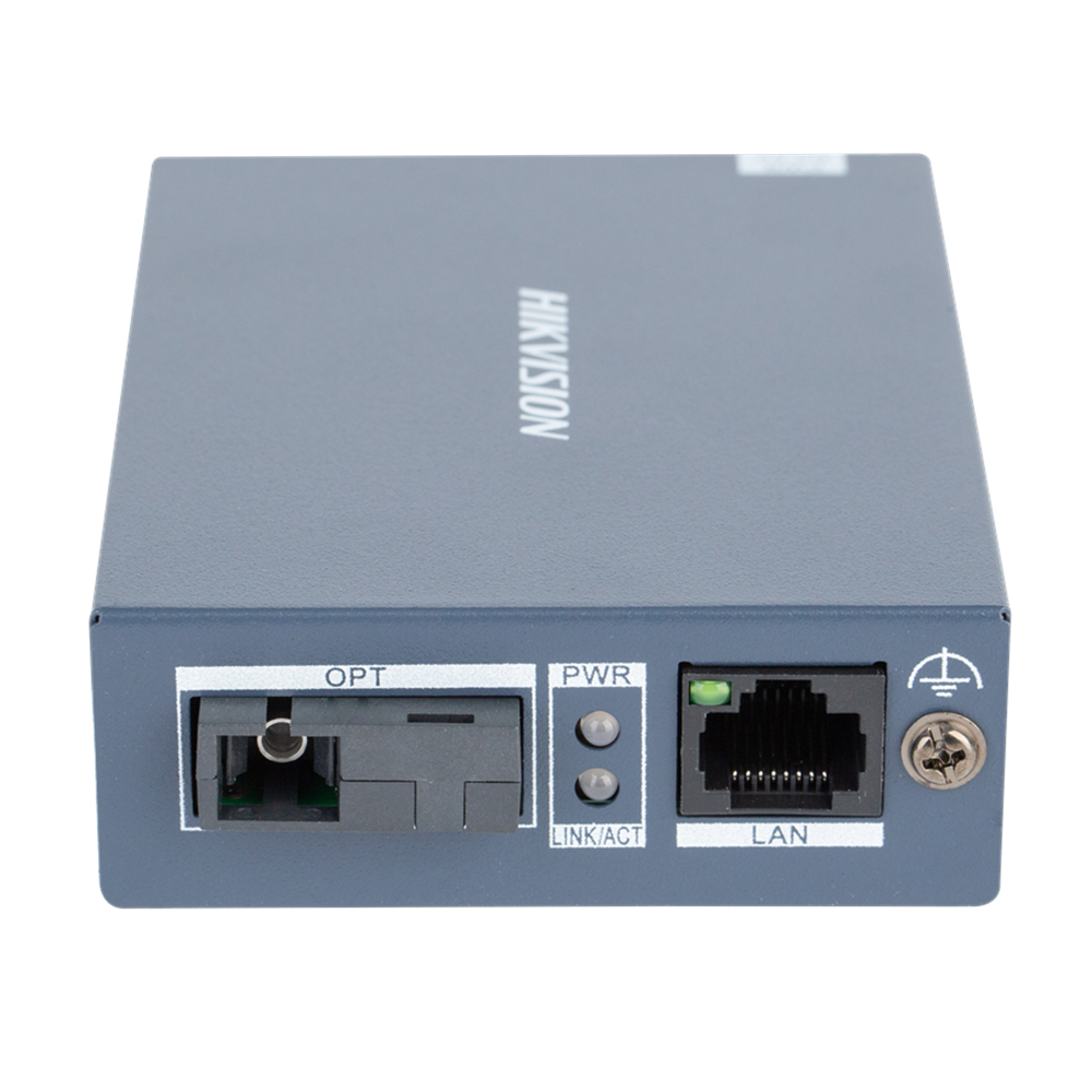 HIKVISION DS-3D501T-A 20KM Gigabit Fiber Medya Dönüştürücü - Single Mode Single Fiber