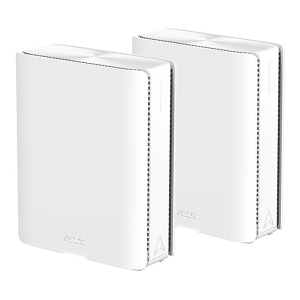 ASUS ZENWIFI BQ16-W2P WIFI7 BE25000 Dört Bantlı Mesh Router 2'li paket Beyaz