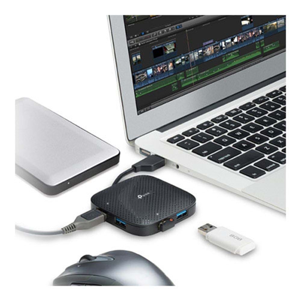 TP-LINK UH400 USB 3.0 4-Port Taşınabilir Hub