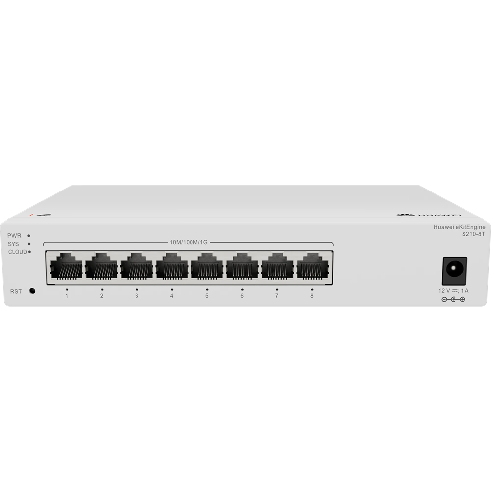 HUAWEI 8port Gigabit Yönetilemez Switch eKIT S210-8T