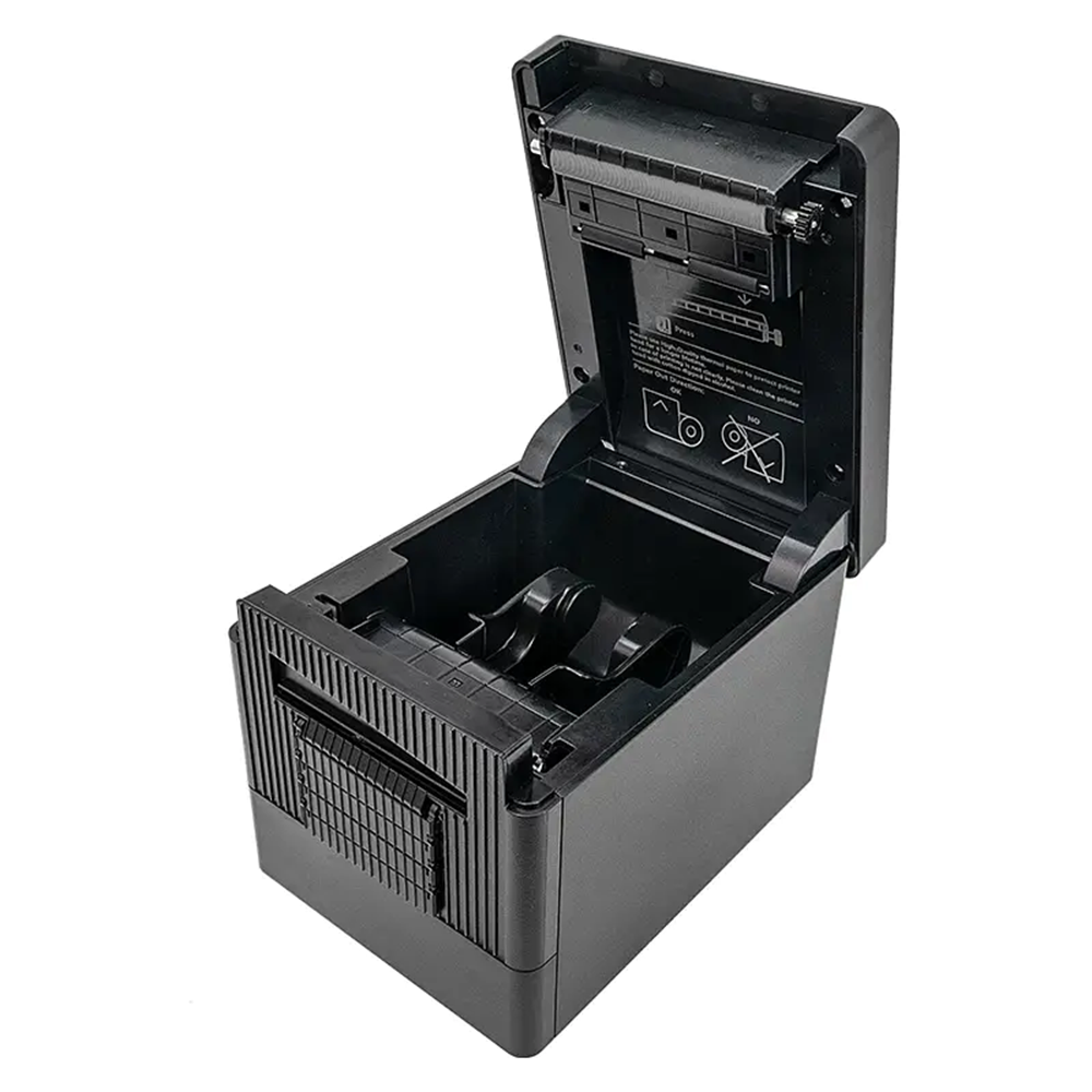 XPRINTER 203dpi XP-Q303F 80mm Direkt Termal Linerless Yapışkanlı Etiket ve Fiş Yazıcı