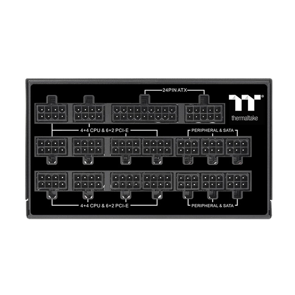 THERMALTAKE 1550W 80+ TITANIUM Toughpower TF1 PS-TPD-1550FNFATE-1 Tam Modüler Power Supply