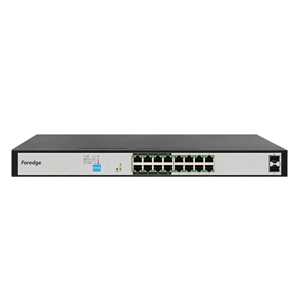 FOREDGE 16port PoE 1150w 2-SFP Gigabit Yönetilebilir Switch PS2016GC