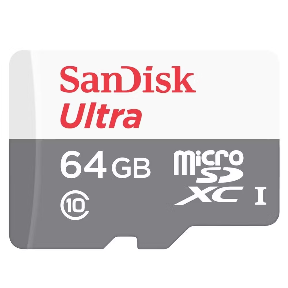 SANDISK 64GB Ultra SDSQUNR-064G-GN3MN microSDXC UHS-I Class 10 100MB/s Hafıza Kartı