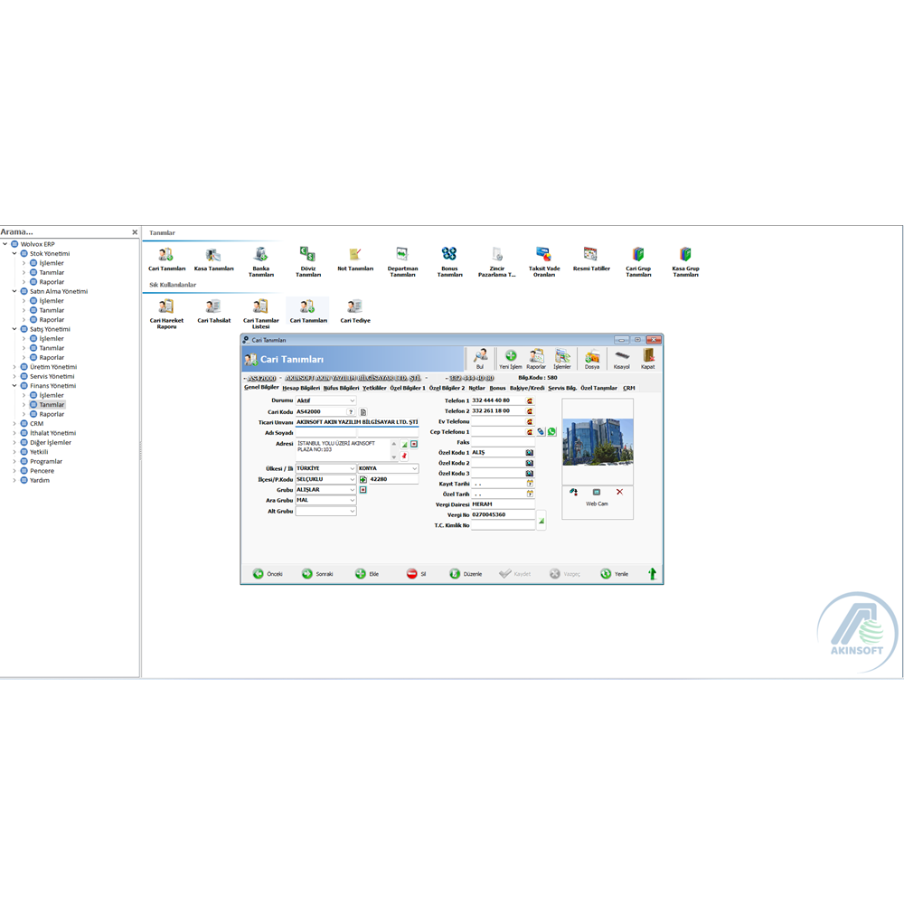 Akınsoft Wolvox Ön Muhasebe Paket-1