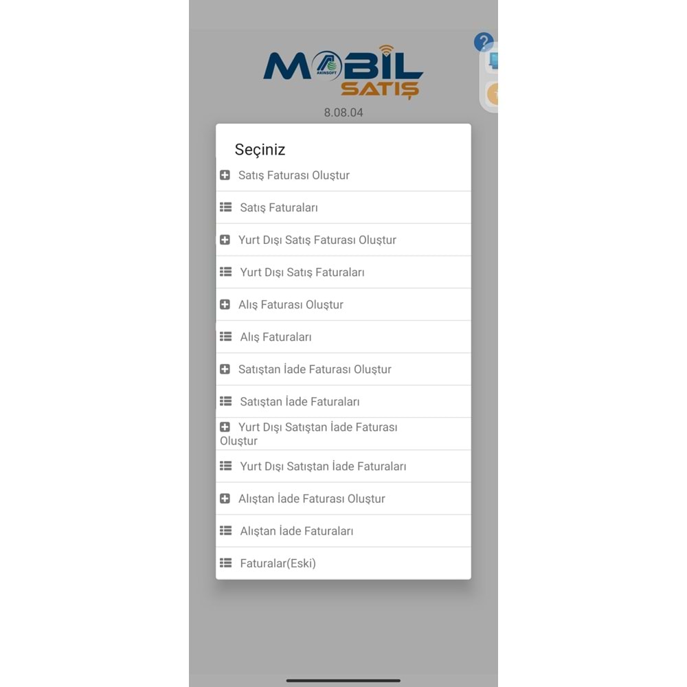 Akınsoft Wolvox Mobil Satış Paket-1