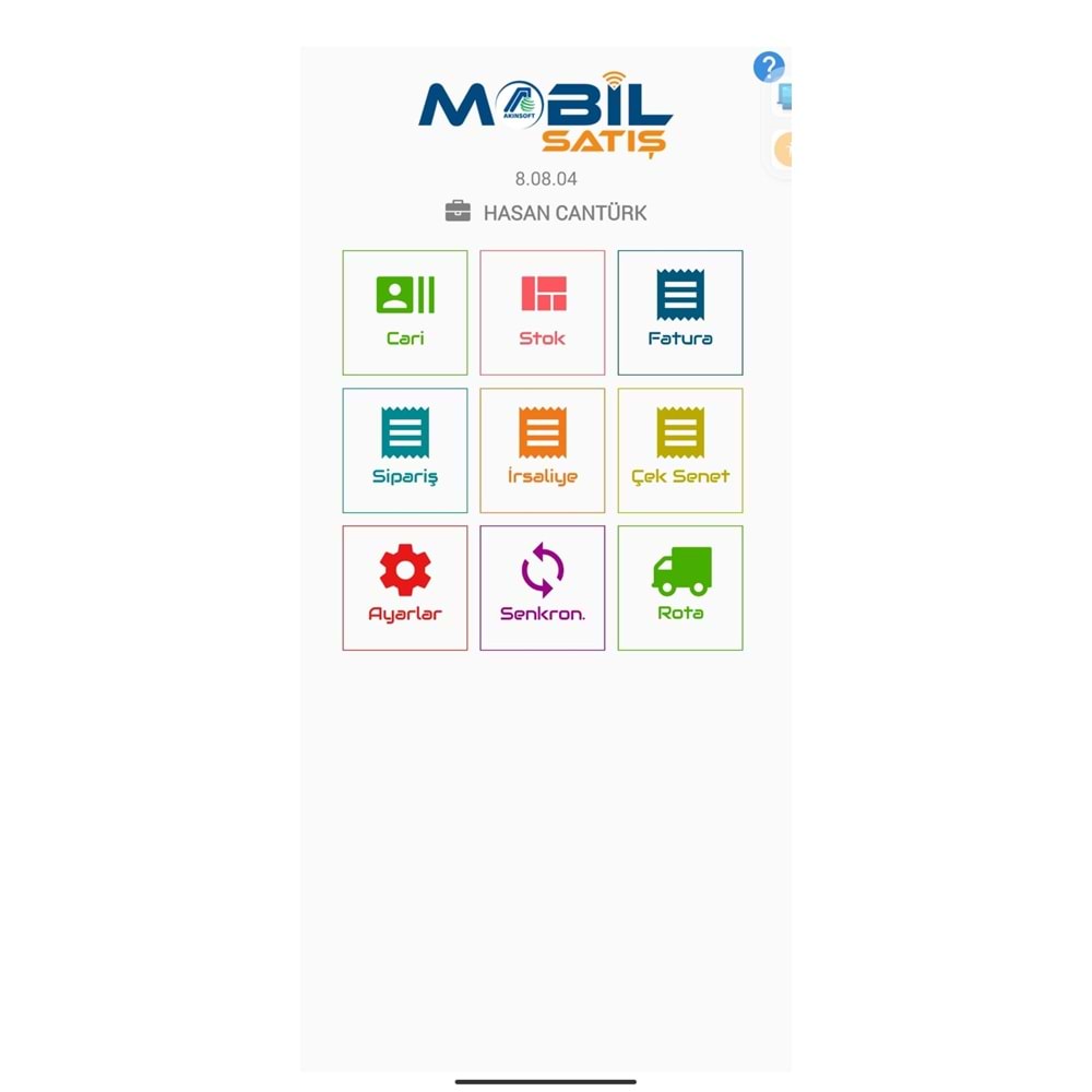Akınsoft Wolvox Mobil Satış Paket-2