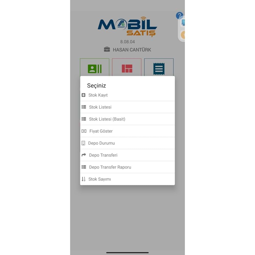 Akınsoft Wolvox Mobil Satış Paket-2