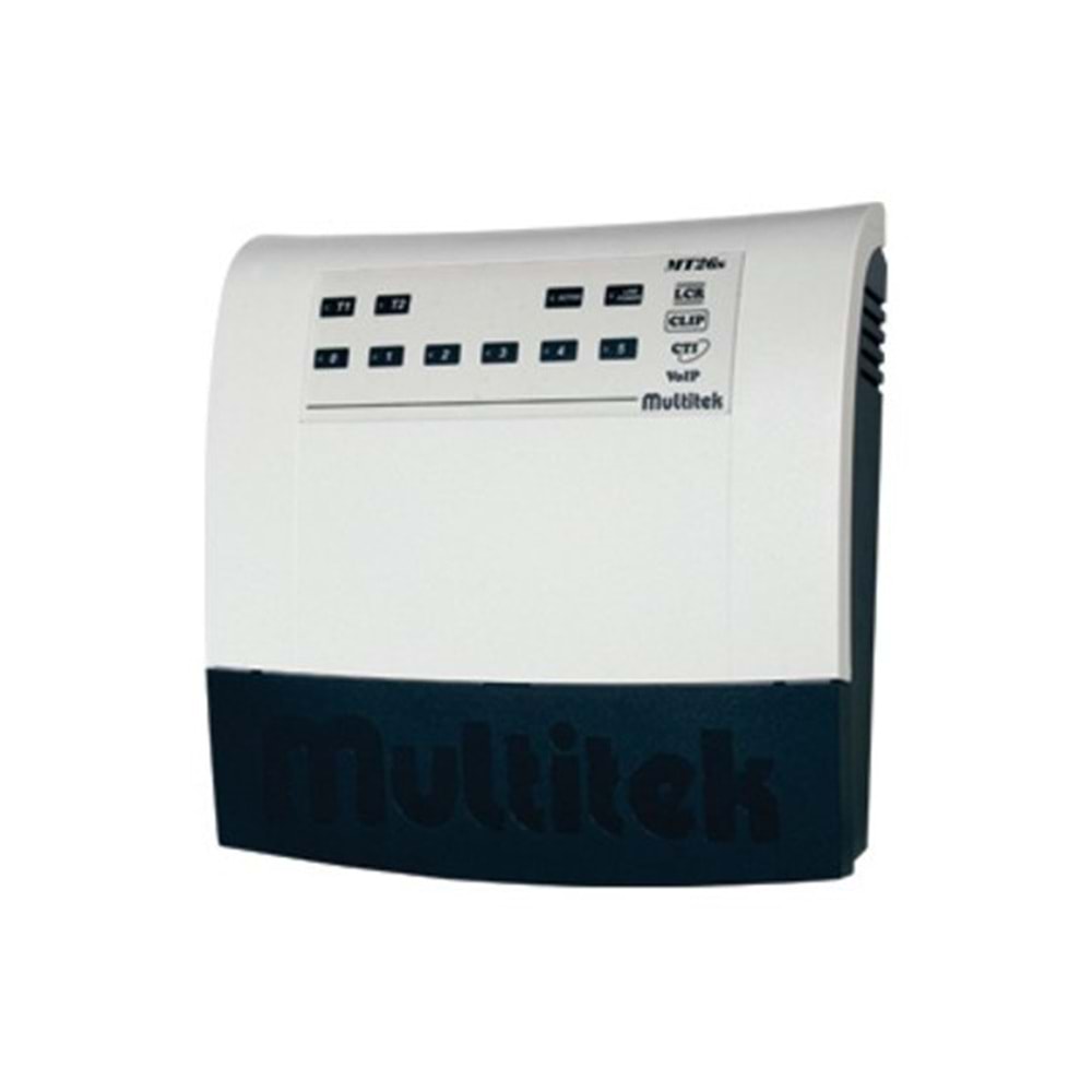 Multitek MS-26 2 Harici 6 Dahili Abone Telefon Santrali