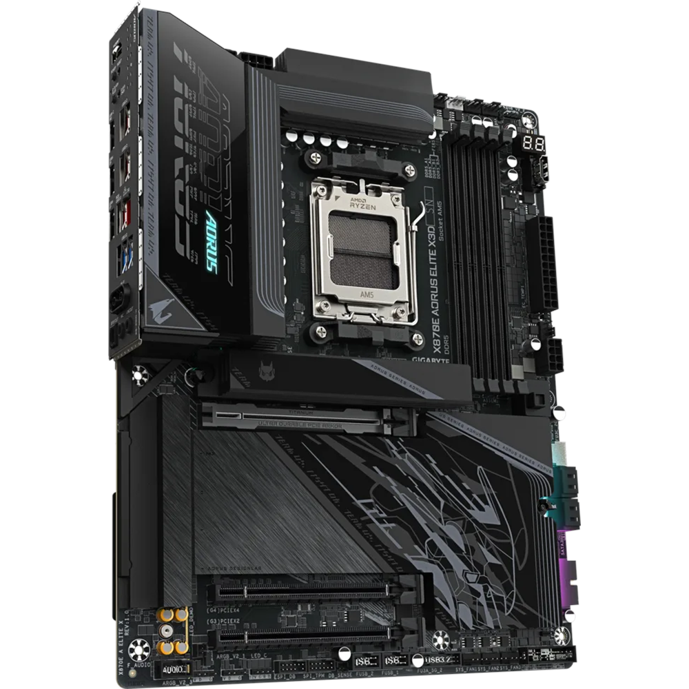 GIGABYTE X870E AORUS ELITE X3D WIFI7 DDR5 HDMI-DP TYPEC PCIE 5.0 AM5 ATX