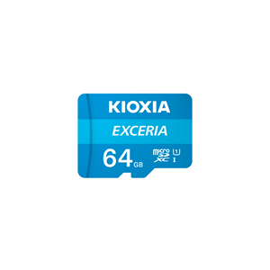 KIOXIA MicroSD 64GB EXCERIA LMEX1L064GG2 Class10 Hafıza Kartı