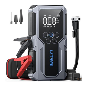 UTRAI Jstar JS9 15000mAh 4 in 1 Jump Starter+Lastik Şişirme Pompalı Taşınabilir Akü Takviye Kiti