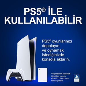 SEAGATE 5TB STLV5000200 GameDrive Playstation İçin Usb 3.0 Harici Disk