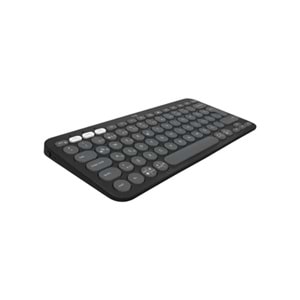 LOGITECH Pebble Keys 2 K380s Bluetooth Q Trk Siyah Klavye (920-011860)