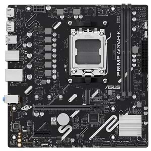 ASUS PRIME A620AM-K DDR5 HDMI PCIe 16X v4.0 AM5 mATX