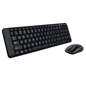 LOGITECH MK220 Kablosuz Q Trk Siyah Klavye - Mouse Set (920-003163)