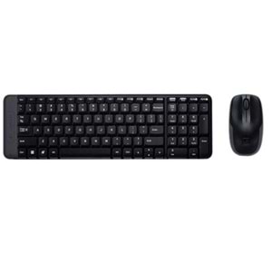 LOGITECH MK220 Kablosuz Q Trk Siyah Klavye - Mouse Set (920-003163)