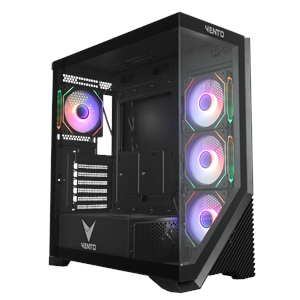 VENTO 850W 80+ BRONZE VG4202FLA Gaming E-ATX PC Kasası 360mm Soğutma Desteğ