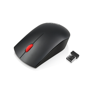 LENOVO ThinkPad Essential 4X30M56887 1200 DPI Optik 2.4GHz Nano USB 3 Tuş Kablosuz Siyah Mouse