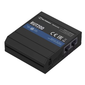 TELTONIKA RUT200 eSIM 2.4GHZ 4G/5G LTE Endüstriyel Router