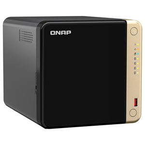 QNAP 4diskli ARM QC- 8GB RAM 2-2.5GbE Nas Server TS-464-8G Distribütör Garantili