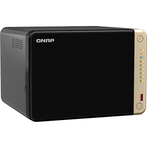 QNAP 6diskli ARM QC - 8GB RAM 2-2.5GbE Nas Server TS-664-8G Distribütör Garantili
