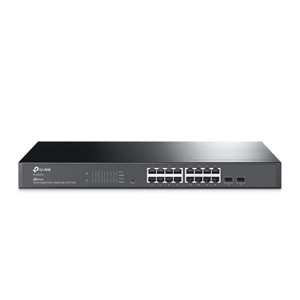 TP-LINK 16port 2-SFP Gigabit Yönetilebilir Switch TL-SG2218