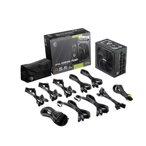 MSI 1250w 80+ Gold MAG A1250GL PCIE5 Tam Modüler Power Supply