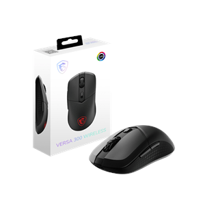 MSI GG Versa 300 Wireless Yüksek Hassasiyetli Kablosuz Siyah Oyuncu Mouse
