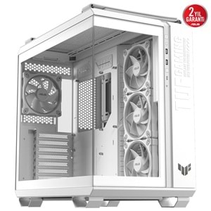 ASUS TUF GAMING GT502 HORIZON Gaming Mid-Tower PC Kasası Beyaz / 90DC0093-B19010